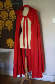Little Red Riding Hood Cape Only Full Length Little Red Riding Hood Halloween Red Riding Hood Little Red Riding Hood