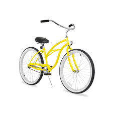 Firmstrong Women S 26 In Urban Single Speed Beach Cruiser Bike Yellow Durable Fahrrad