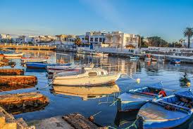 Tunisie Cote Mer Le Canal De La Goulette Tunis Photo Rafik Ghediri Canal Canal Boat Tunisia
