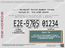 Locate your evaporator coil model and serial numbers. Nordyne Hvac Age Building Intelligence Center