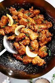 Chinese Lemon Chicken Cafe Delites