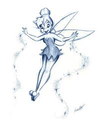 Tinker Bell Sketch By Mark Cote Please Don T Remove Credit Disney Drawings Disney Character Sketches Tinkerbell Drawing