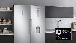 Chest freezers, meanwhile, are better for larger rooms or spaces like a basement or garage since they are shorter and wider and take up more floor space. Upright Freezer With Power Freeze 11 Ft Samsung Levant