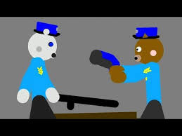 Officer Doggy Vs Poley Stick Nodes Roblox Piggy Youtube In 2020 Roblox Doggy Piggy