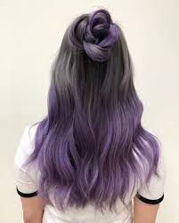 Purple Dip Dye Hair Dyedhair Dip Dye Dyedhair Hair Purple Dip Dye Hair Dipped Hair Hair Styles