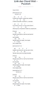 Website yang berisi kumpulan chord (akord) / kunci gitar mudah dan dasar beserta lirik lagu indonesia maupun mancanegara. Chord Lagu Indonesia Posts Facebook