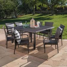 Outdoor dining table set for 8. Seats 8 People Patio Dining Furniture Patio Furniture The Home Depot