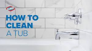 clorox how to : clean a tub youtube