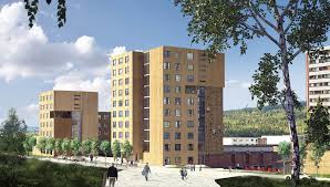 Rehab av hybelhus som består av en bygning i oslo på 13 etasjer. Kringsja Studentby Erfaring