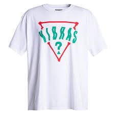 Guess X J Balvin Vibras Logo T Shirt New True White Bei