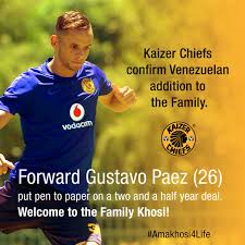 Latest kaizer chiefs news from goal.com, including transfer updates, rumours, results, scores and player interviews. Psl Giants Kaizer Chiefs Sign Venezuelan Striker