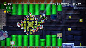 I think if u complete that level and get all the star coins, the level in superstar road should open up. New Super Luigi U Star Coin Guide Superstar Road Mario Party Legacy