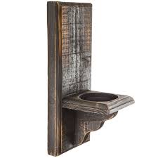 Make your home decor work for you! Distressed Wood Wall Sconce Hobby Lobby