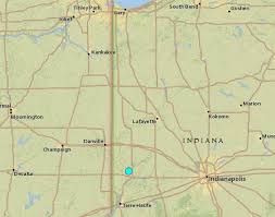 Residents across the area reported feeling the quake, which was centered about two miles west and 4.7 miles (7.7 km) beneath the town of bloomingdale, ind. Region Residents Shook By Southern Indiana Earthquake Hoosier State Has History Of Minor Quakes Local News Nwitimes Com