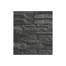 Relooker le salon avec des plaquettes de parement. Papier Peint Pierre De Parement Ardoise Cdiscount Bricolage