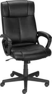 Turcotte Luxura Faux Leather Computer And Desk Chair Black 23094 Cc High Back Office Chair Office Chair Design Executive Chair