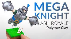 Copy the decks played by the best players of mega knight in the world! Mega Caballero Clash Royale Tutorial De Arcilla Polimerica Clash Royale Polymer Clay Tutorial Polymer Clay