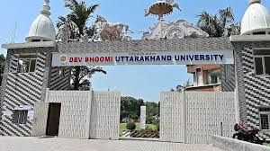 Dev Bhoomi Uttarakhand University
