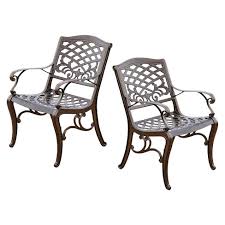 We did not find results for: Sarasota Set Of 2 Cast Aluminum Patio Chair Hammered Bronze Christopher Knight Home Target