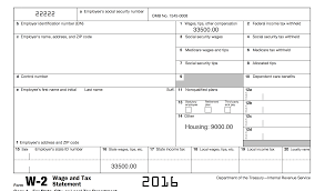 Example Of Pastors W-2 Form