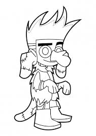 Print coloring of johnny test and free drawings. Drawing Johnny Test 35019 Cartoons Printable Coloring Pages