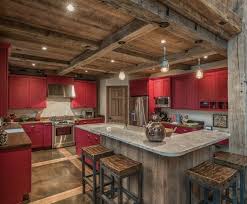 Resultat De Recherche D Images Pour Cuisine Charme Rouge Cuisines Rustiques Modernes Cuisine Accueillante Cuisine Retro Moderne