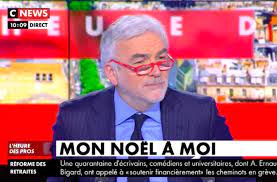 Cnews • l'heure des pros. L Heure Des Pros Cnews Gros Blanc En Plateau Suite A La Reponse D Un Invite Video