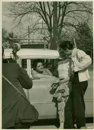 While making loving you, elvis went out with yvonne lime, an actress in the movie. Vernon And Gladys Presley S Personal Cars Rare Photos Elvis Presley