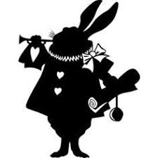 Silhouette Alice In Wonderland Clip Art Black And White Silhouette Alice In Wonderland Silhouette Free Clip Art Silhouette Cartoon Farm Alic Alice In Wonderland Silhouette Rabbit Silhouette Alice In Wonderland