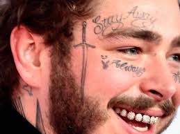 Image result for quirky pylon forehead tattoo