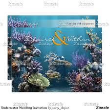 Underwater Wedding Invitation Zazzle Com Aquarium Backgrounds Coral Reef Aquarium Coral Reef