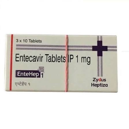 1mg Entehep Entecavir Tablet at ₹ 900/stripe | Entecavir Tablet in Nagpur | ID: 22221452588