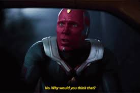 Wandavision No Why Would You Think That Gif Wandavision Nowhywouldyouthinkthat Whywouldyouthinkthat Discover Share Gifs Marvel Gif Gif Thinking Of You