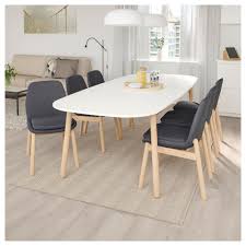 Çok satan mutfak masa takımları. Vedbo Yemek Masasi Ve Sandalye Seti Beyaz Hus