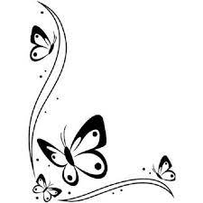 Darice Embossing Folder Butterflies Border 4 25 X 5 75 Corner Border Fits Most Machines In 2021 Butterfly Border Butterfly Drawing Border Design For Project