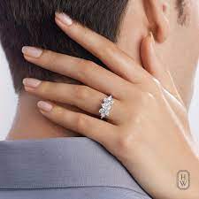 Introducing Something New The Pear Shaped Cluster Diamond Ring By Harr Diamond Cluster Engagement Ring Pear Shaped Wedding Rings Diamond Engagement Rings