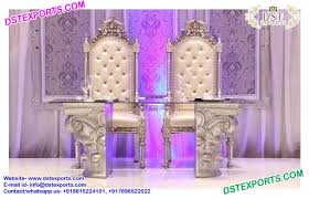 Eminent Bridal Chairs For Wedding Stage Dstexports Galle Colombo Sigiriya Kandy Nuwarael Royal Wedding Themes Royalty Wedding Theme Queens Wedding