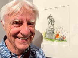 Kennt Ihr den wunderbaren Cartoonisten Peter Gaymann ? Er ist ein  humorvoller, genialer Zeichner, der unseren Alltag witzig auf die Schippe  nimmt. Im Dreiländermuseum in Lörrach (DE) ist gerade seine Ausstellung  „Typisch