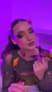 @sabrinacarpenter transitions always💘 Decided to recreate my @superdrug  @superdrugpr 2023 halloween campaign look ahhhh🧡🦋 this time I added in  some purple and moreeee butterflies! Loved doing this, ...