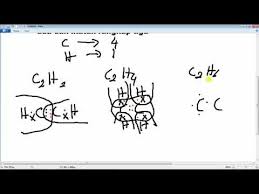 Molekul terdiri dari sejumlah atom yang bergabung rumus molekul menggambarkan jumlah atom penyusun molekul secara tepat. Menggambar Rumus Titik Electron Struktur Lewis Dari C2h2 C2h4 C2h6 Youtube