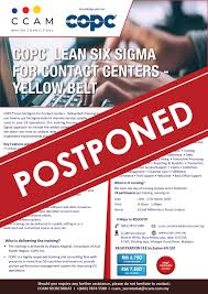 Best lean six sigma company in malaysia providing certification and online training. Copc Lean Six Sigma For Contact Centers Yellow Belt Ccam Contact Centre Association Of Malaysia