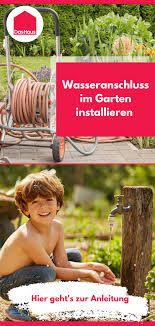 Wasseranschluss Im Garten Installieren So Geht S In 2020 Brunnen Garten Garten Garten Ideen