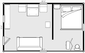 12x20 Floor Plan Using Ikea Furniture Norden Expandable Table And Occasional Table As Kitchen Counter Sp Tiny House Floor Plans Interior Floor Plan Shed Homes