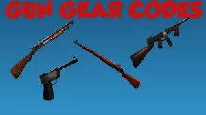 Roblox the ultimate sword fight guide 18 steps. Roblox Gun Gear Codes Youtube