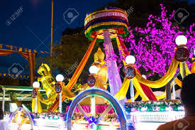 Wesak is a day celebrated by the buddhists around the world. Kuala Lumpur Malaysia A Decorative Float Parading On Wesak Stock Photo Picture And Royalty Free Image Image 33029623