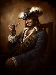 25 Awe Inspiring Digital Art Paintings By Elena Berezina Character Portraits Pirate Art Pirate Life