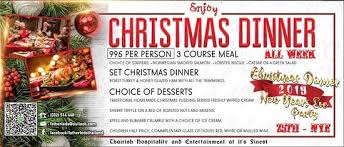 A) what do you know about christmas in the uk? Book Early To Guarentee A Spot For The Best Christmas Dinner In The Town Picture Of Father Ted S Irish Pub And Steakhouse Hua Hin Tripadvisor