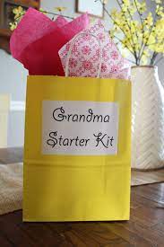 Grandma Starter Kits Baby Gift Basket Baby Shower Gifts Baby Shower Gift Basket