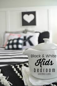 This free printable cleaning checklist for kids is the perfect way to get your kids to help out around the house without getting overwhelmed. Black And White Kids Bedroom Ideas And Printables