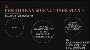 Mzr global sdn bhd (20). Pendidikan Moral Tingkatan 4 By Lew W